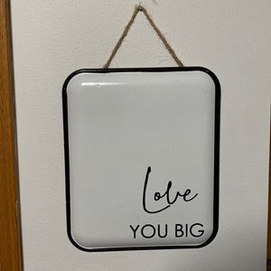 Love you sign